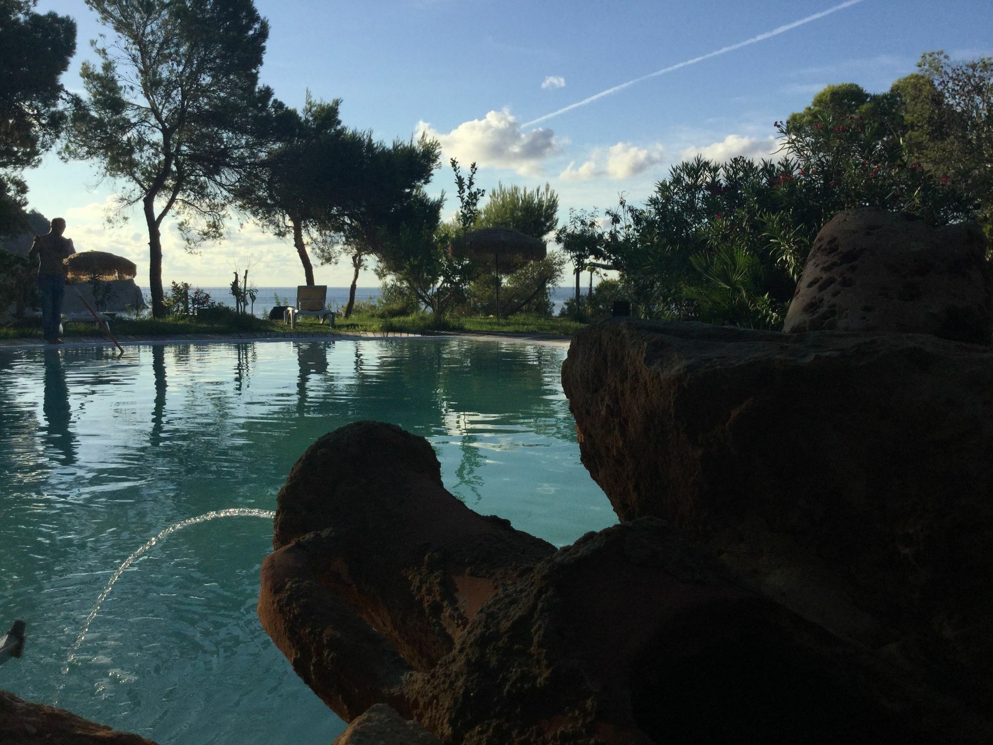 Hostal Cala Boix Es Cana Eksteriør billede